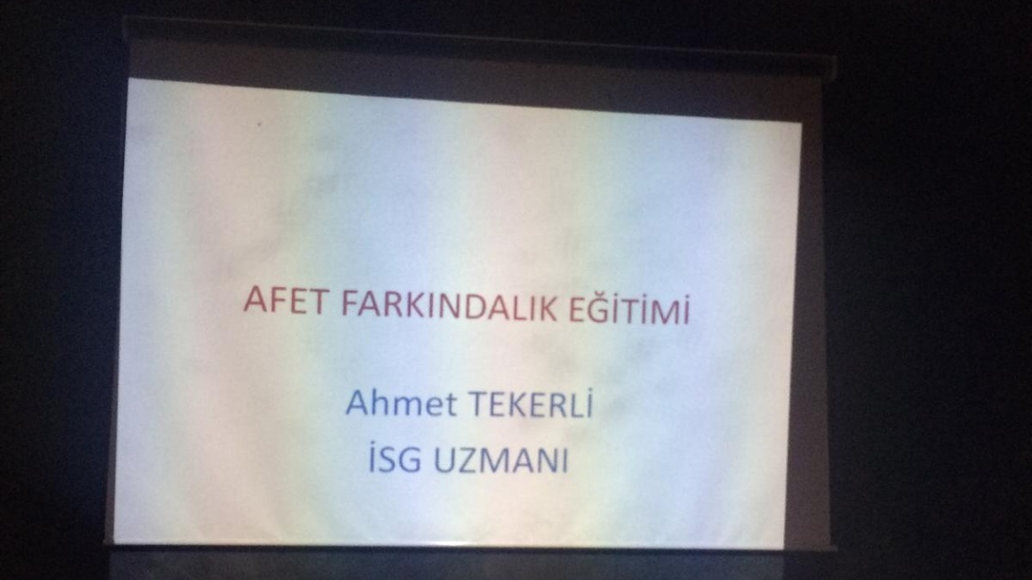 AFET FARKINDALIK EĞİTİMİ